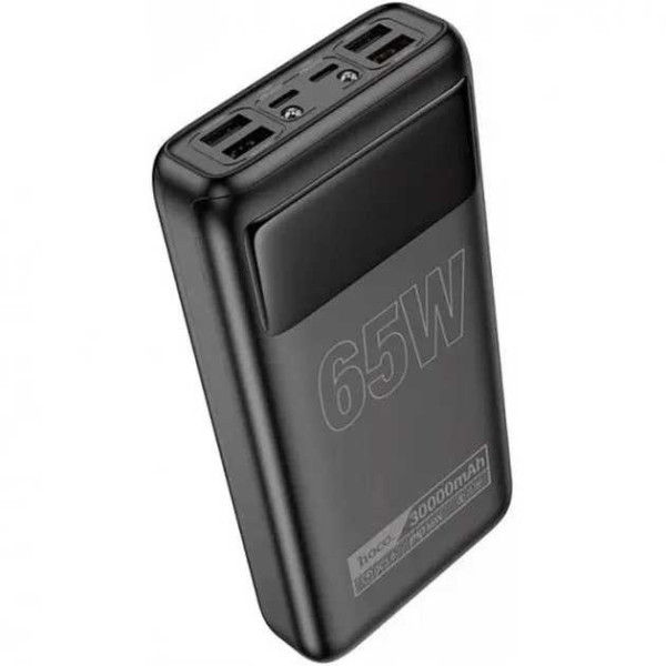 Фото - Батарея мобильная HOCO DB81 Apollo 65W 30000mAh Black (6942007637749)