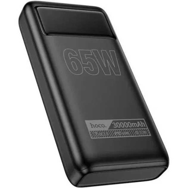 Фото - Батарея мобильная HOCO DB81 Apollo 65W 30000mAh Black (6942007637749)
