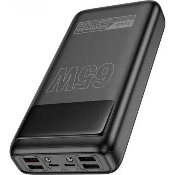 Фото - Батарея мобильная HOCO DB81 Apollo 65W 30000mAh Black (6942007637749)