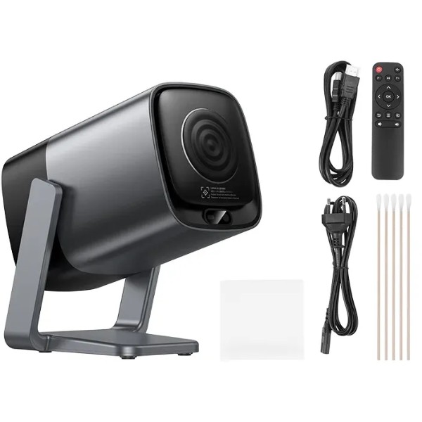 Фото - Проєктор HOCO DT7 WiFi 2.4+5G. Metal Gray (6942007668781)