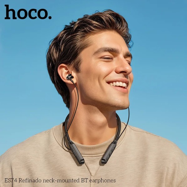 Фото - Наушники вкладыши беспроводные HOCO ES74 Black (6942007648103)