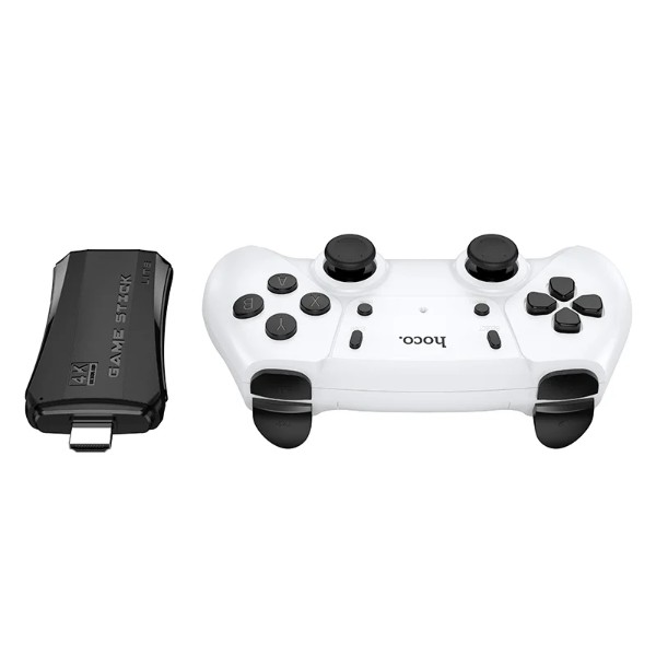 Фото - Игровая приставка HOCO GA31 Collection game box+two wireless gamepads set White (6942007672122)