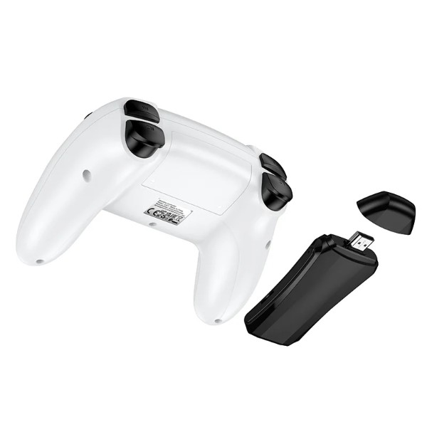 Фото - Игровая приставка HOCO GA31 Collection game box+two wireless gamepads set White (6942007672122)