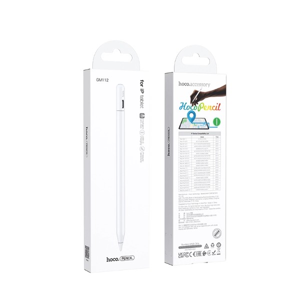 Фото - Стилус HOCO GM112 White (6942007634588)