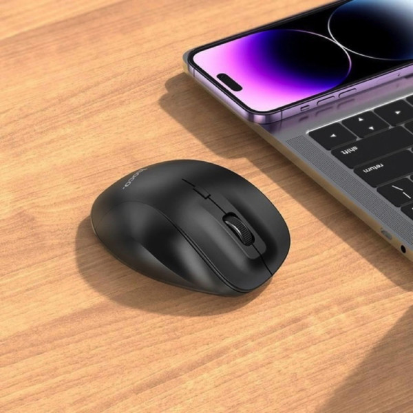 Фото - Мышь беспроводная HOCO GM24 Mystic six-button dual-mode business wireless mouse Black (6931474799432)