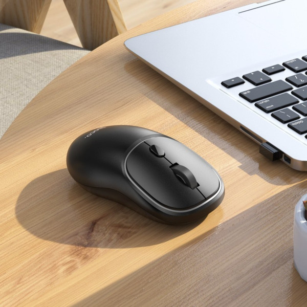 Фото - Мышь беспроводная HOCO GM25 Royal dual-mode business wireless mouse Dark Night Black (6942007608527)