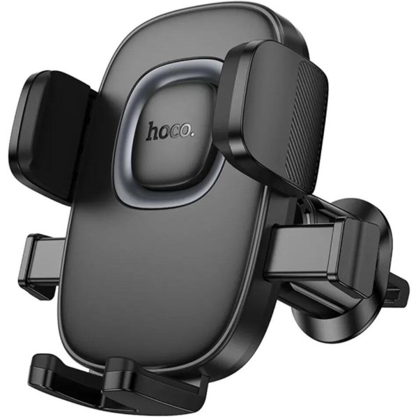 Фото - Автодержатель HOCO H75 Black Metal Gray (6942007646901)