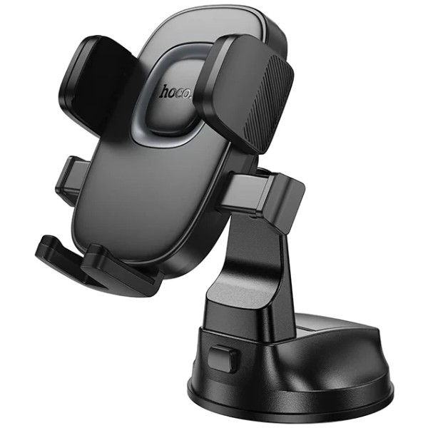 Фото - Автодержатель HOCO H76 Black Metal Gray (6942007646918)