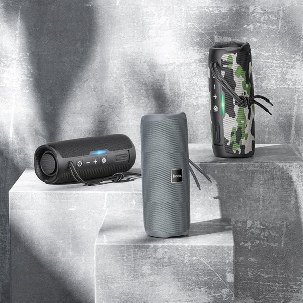 Фото - Портативная акустика HOCO HC16 Vocal sports BT speaker gray (6931474791474)