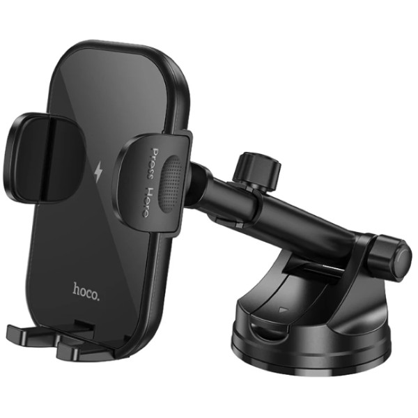 Фото - Автодержатель HOCO HW5 Black (6942007601450) Фото - Автодержатель HOCO HW5 Black (6942007601450)