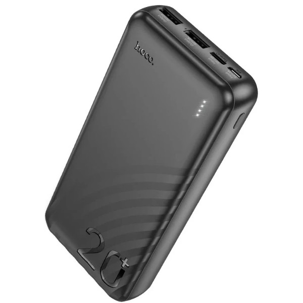 Фото - Батарея мобильная HOCO J123A 20000mAh Black (6942007612067) Фото - Батарея мобильная HOCO J123A 20000mAh Black (6942007612067)