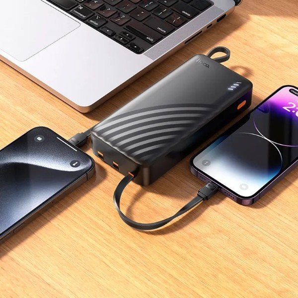 Фото - Батарея мобильная HOCO J146A 20000mAh (6942007645911)