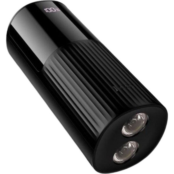 Фото - Батарея мобильная HOCO J150 Stream 22.5W + PD20W с LED-фонарем 20000 mAh Black (715656)