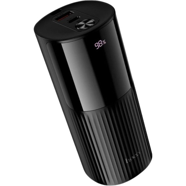 Фото - Батарея мобильная HOCO J150 Stream 22.5W + PD20W с LED-фонарем 20000 mAh Black (715656)