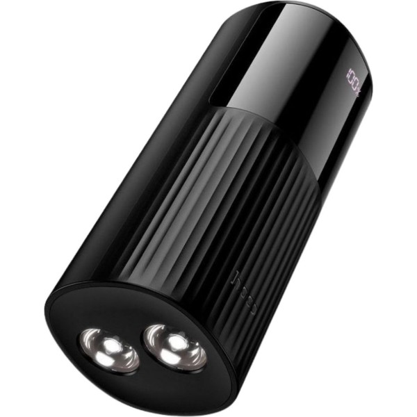 Фото - Батарея мобильная HOCO J150 Stream 22.5W + PD20W с LED-фонарем 20000 mAh Black (715656)