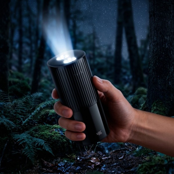 Фото - Батарея мобильная HOCO J150 Stream 22.5W + PD20W с LED-фонарем 20000 mAh Black (715656)