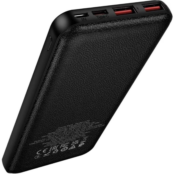 Фото - Батарея мобільна HOCO J159 Essence 22.5W + PD20W 10000 mAh Black (715940)