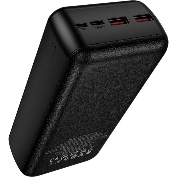 Фото - Батарея мобільна HOCO J159B Essence 22.5W + PD20W 30000 mAh Black (715941)