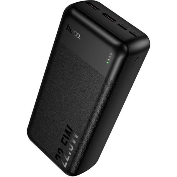 Фото - Батарея мобільна HOCO J159B Essence 22.5W + PD20W 30000 mAh Black (715941)