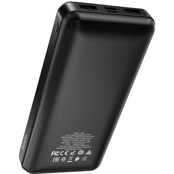 Фото - Батарея мобильная HOCO J72A 20000mAh Black (6931474738394)