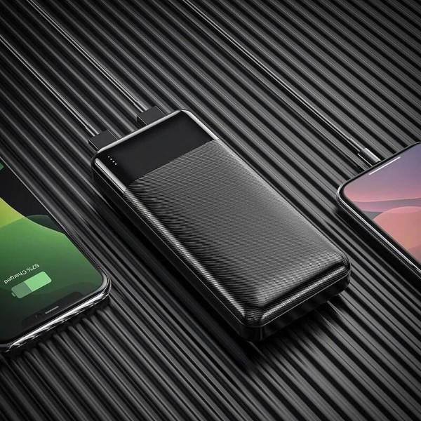Фото - Батарея мобильная HOCO J72A 20000mAh Black (6931474738394)