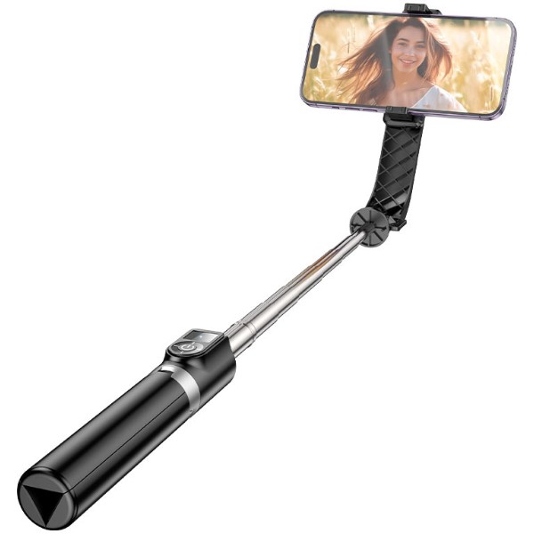 Фото - Монопод для селфи HOCO K20 Prior live broadcast holder Black (6942007604116)