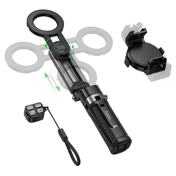 Фото - Трипод для селфи HOCO K27 Pro Black (6942007668743)