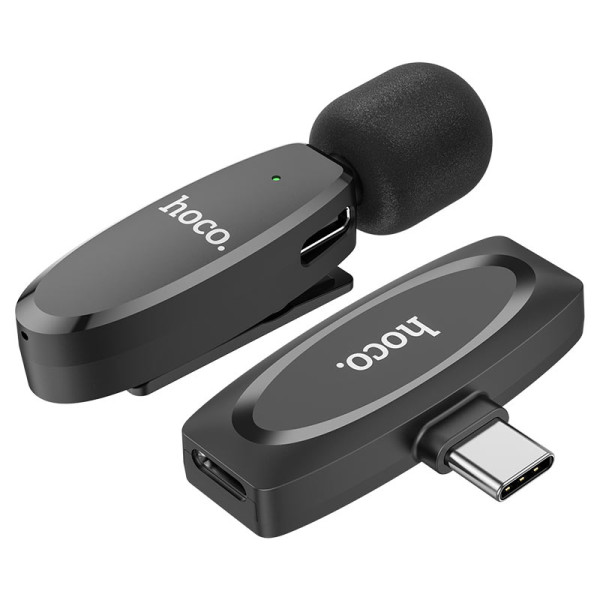 Фото - Микрофон для смартфона HOCO L15 Type-C Black (6931474789037)