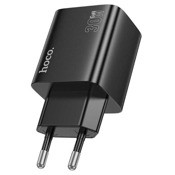 Фото - Сетевое зарядное устройство HOCO N56 Fundador four-port PD30W(2C2A) charger(EU) Black (694200763249)