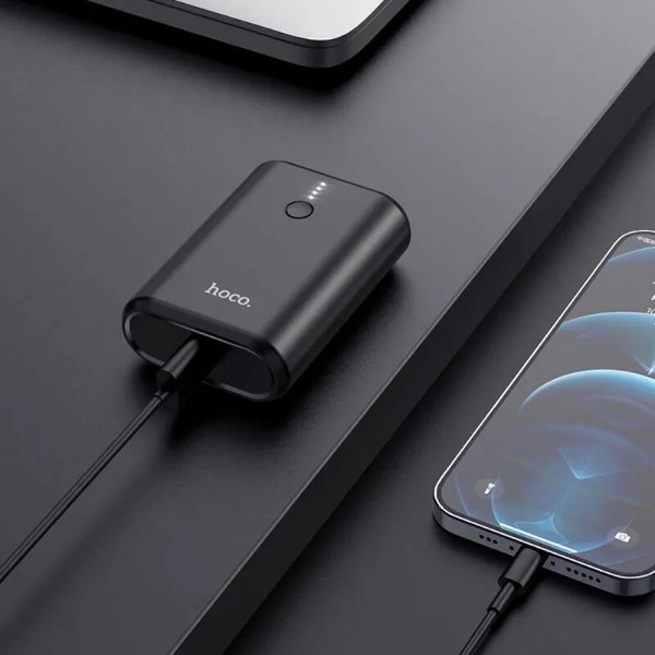 Фото - Батарея мобільна HOCO Q3 Mayflower PD20W+QC3.0 10000mAh Black (6931474742896)