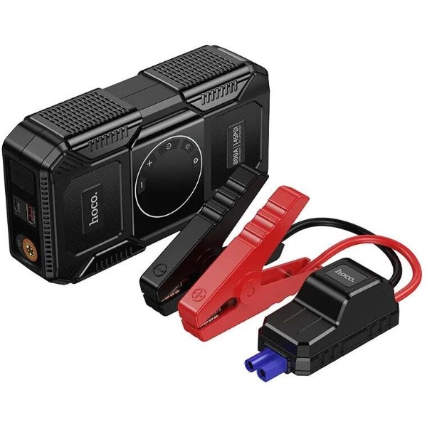Фото - Пускозарядний пристрій HOCO QS6 8000mAh Black (6942007673013)
