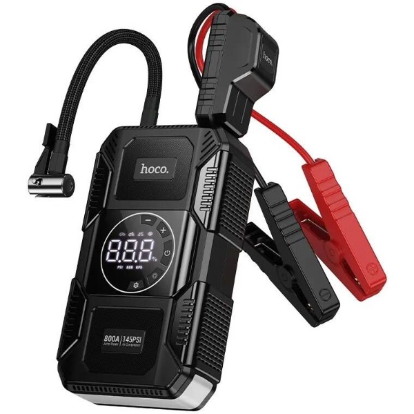 Фото - Пускозарядний пристрій HOCO QS6 8000mAh Black (6942007673013)