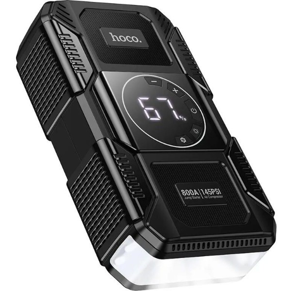 Фото - Пускозарядний пристрій HOCO QS6 8000mAh Black (6942007673013)