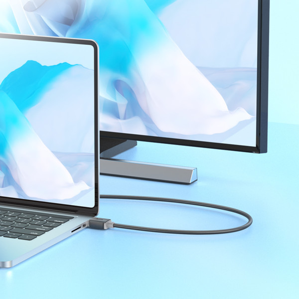 Фото - Кабель HDMI HOCO US08 HDTV 2.0 male-to-male 4K HD data cable 2M Black (6931474799395)