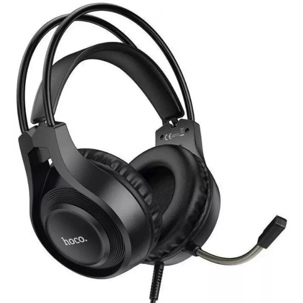 Фото - Гарнітура дротова ігрова HOCO W106 Tiger gaming headset Black (6931474789297) Фото - Гарнітура дротова ігрова HOCO W106 Tiger gaming headset Black (6931474789297)