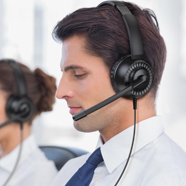 Фото - Гарнітура дротова ігрова HOCO W112 Pure headphones Black (6942007645041)
