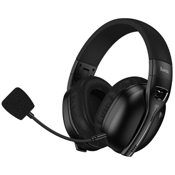 Фото - Гарнітура бездротова ігрова HOCO W114 Black (6942007671439)