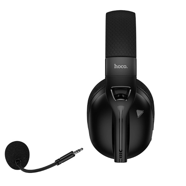Фото - Гарнітура бездротова ігрова HOCO W114 Black (6942007671439)