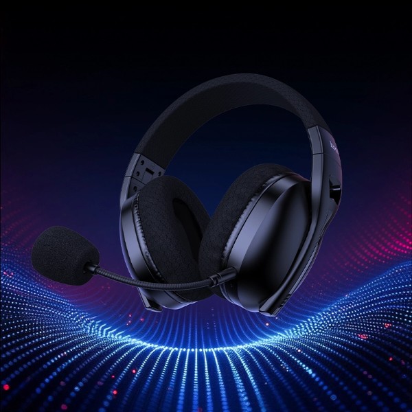 Фото - Гарнітура бездротова ігрова HOCO W114 Black (6942007671439)