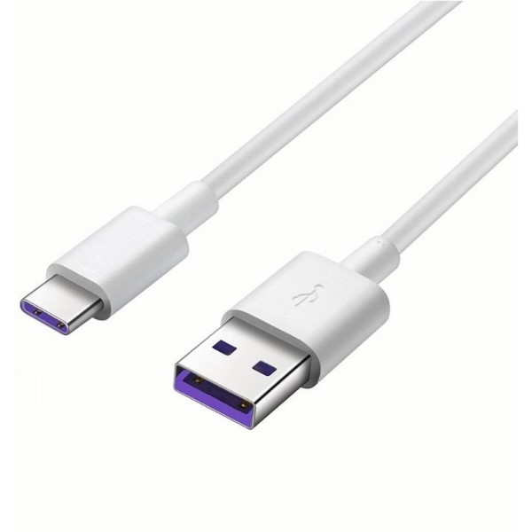 Фото - Кабель HOCO X13 USB to Type-C 3A, 1m, PVC White (6957531061199)