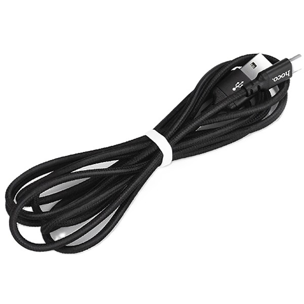 Фото - Кабель HOCO X14 USB to Type-C 2A, 2m Black (6957531062929)