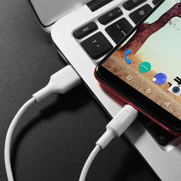 Фото - Кабель HOCO X25 USB to Type-C 2A, 1m White (6957531080152)
