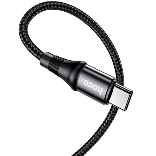 Фото - Кабель HOCO X50 Type-C to Type-C Exquisito 100W Black (6931474734402)