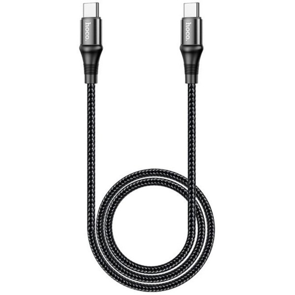Фото - Кабель HOCO X50 Type-C to Type-C Exquisito 100W Black (6931474734402)