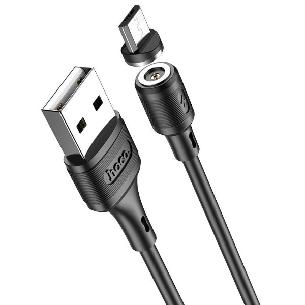 Фото - Кабель синхронизации данных HOCO X52 USB to Micro 2.4A, 1m Black (6931474735539)
