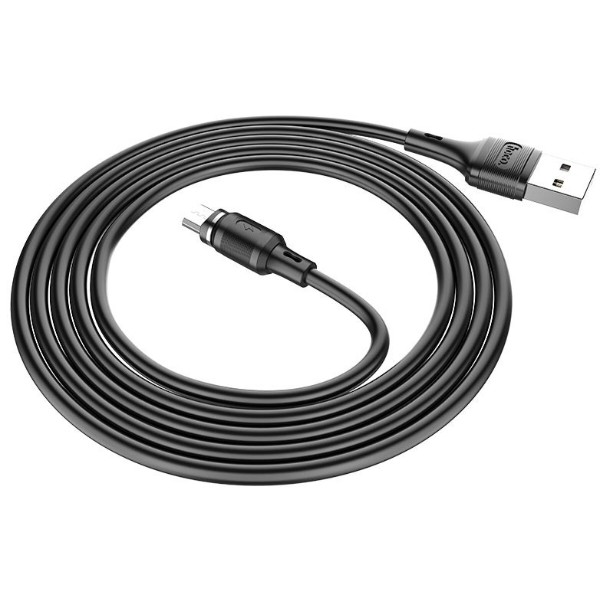 Фото - Кабель синхронизации данных HOCO X52 USB to Micro 2.4A, 1m Black (6931474735539)
