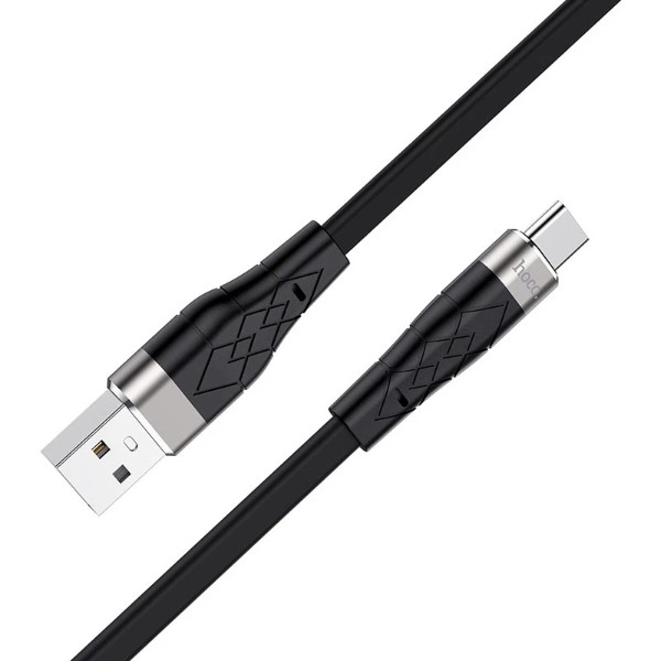 Фото - Кабель HOCO X53 USB to Type-C 3A, 1m Black (6931474738097)