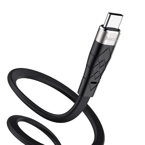 Фото - Кабель HOCO X53 USB to Type-C 3A, 1m Black (6931474738097)