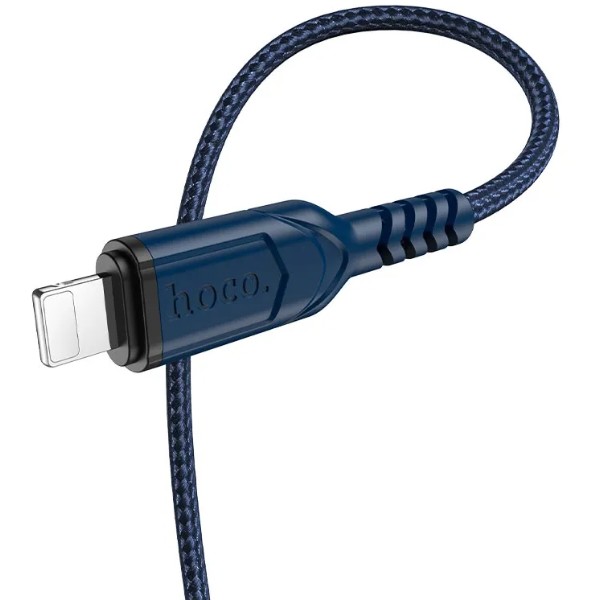 Фото - Кабель HOCO X59 USB to iP 2.4A, 1m Blue (6931474744883)