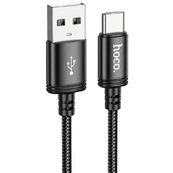 Фото - Кабель HOCO X89 Wind USB - USB Type-C (M/M), 1 м, Black (6931474784360)